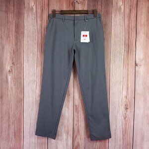 NWT Uniqlo Pants Mens Medium Dry-Ex Ultra Stretch Ankle Length Gray